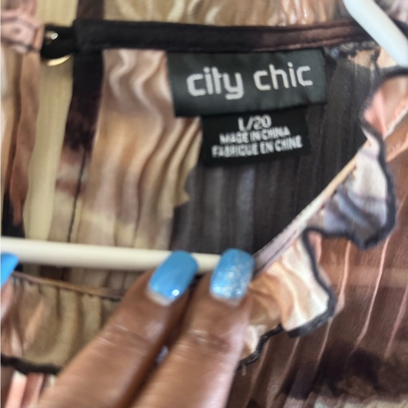 Women's Ruffled Top - Multicolor - Picture 5 of 5